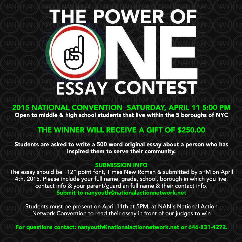 The power of one essay
