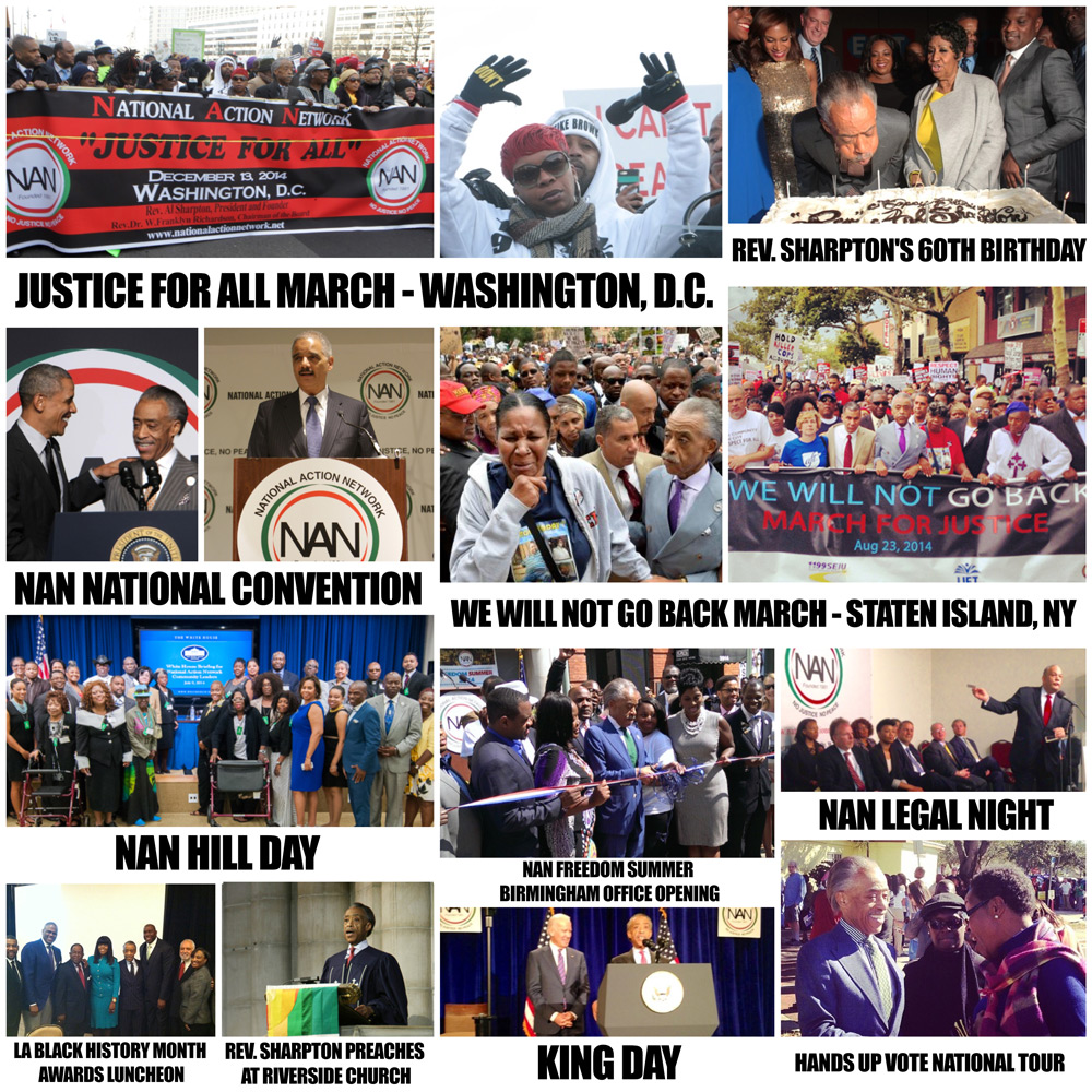 National Action Network 2014 OneYear Timeline NAN