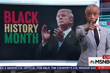 Rev. Sharpton speaks live on MSNBC