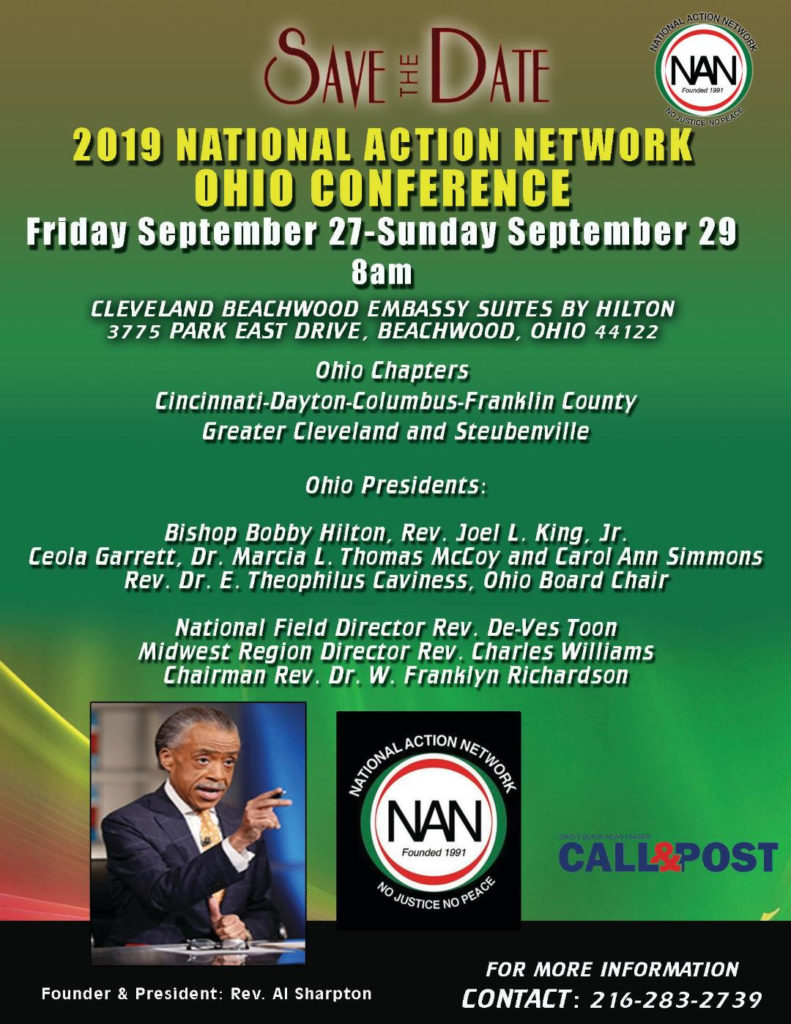 Register for the National Action Network Ohio Conference NAN