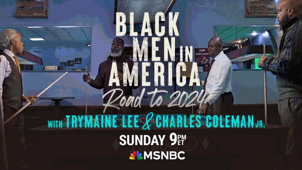 TONIGHT Trymaine Lee and Charles Coleman Jr. host a new MSNBC special