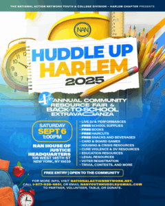 Huddle Up Harlem 2025 NAN